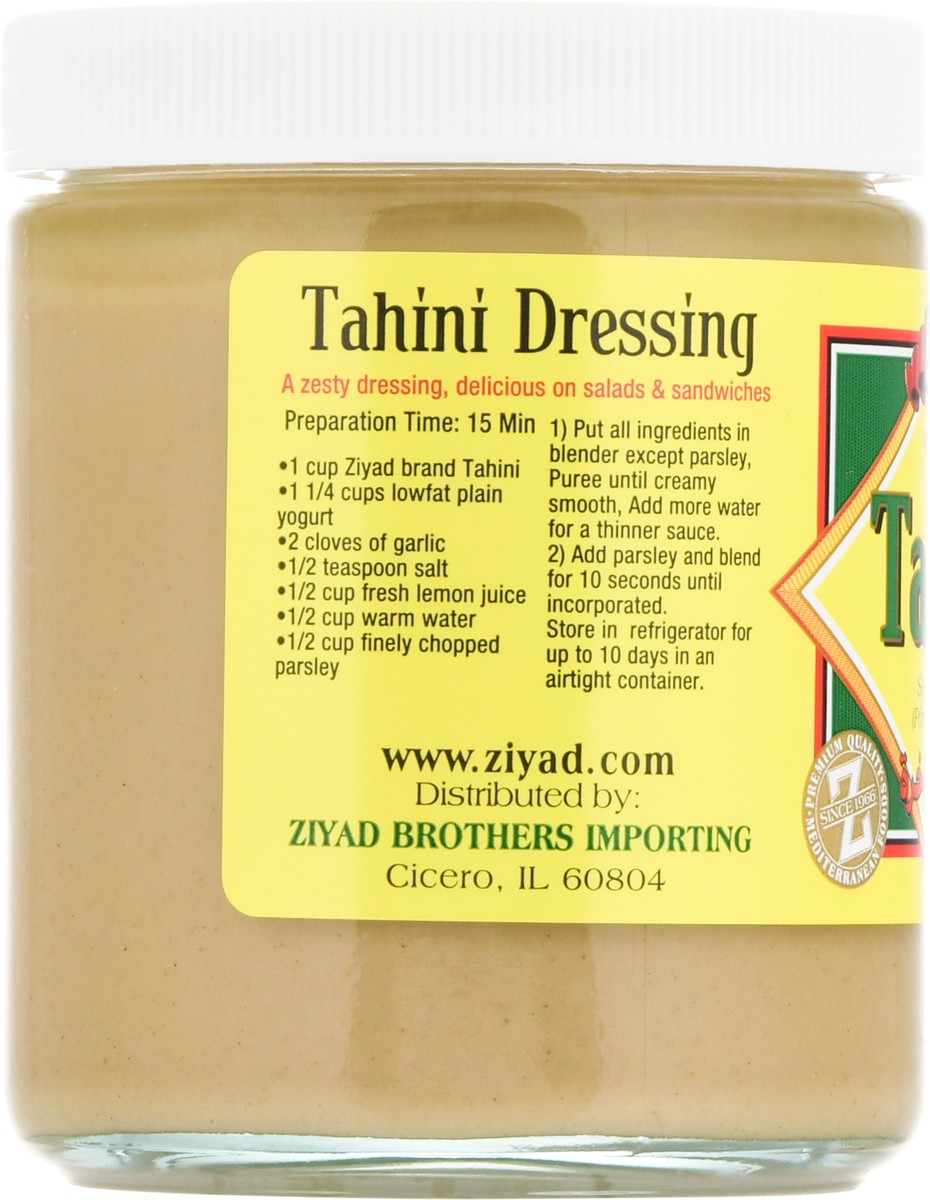 slide 5 of 14, Ziyad Premium Tahini 8 oz, 8 oz