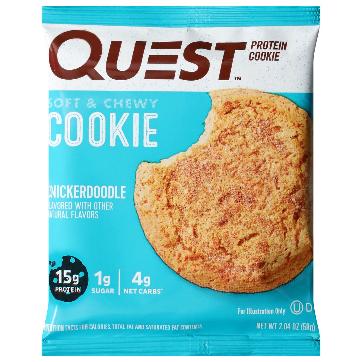 slide 1 of 1, Quest Protein Cookie, 2.04 oz