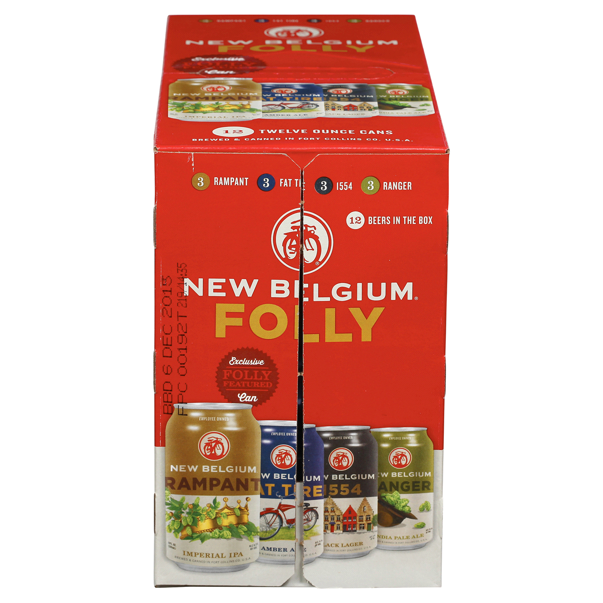 slide 16 of 21, New Belgium Variety Pack Can Beer, 12 Pack, 12 fl oz Cans, 12 ct; 12 oz