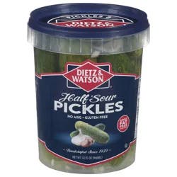 Dietz & Watson Half Sour Pickles 32 fl oz