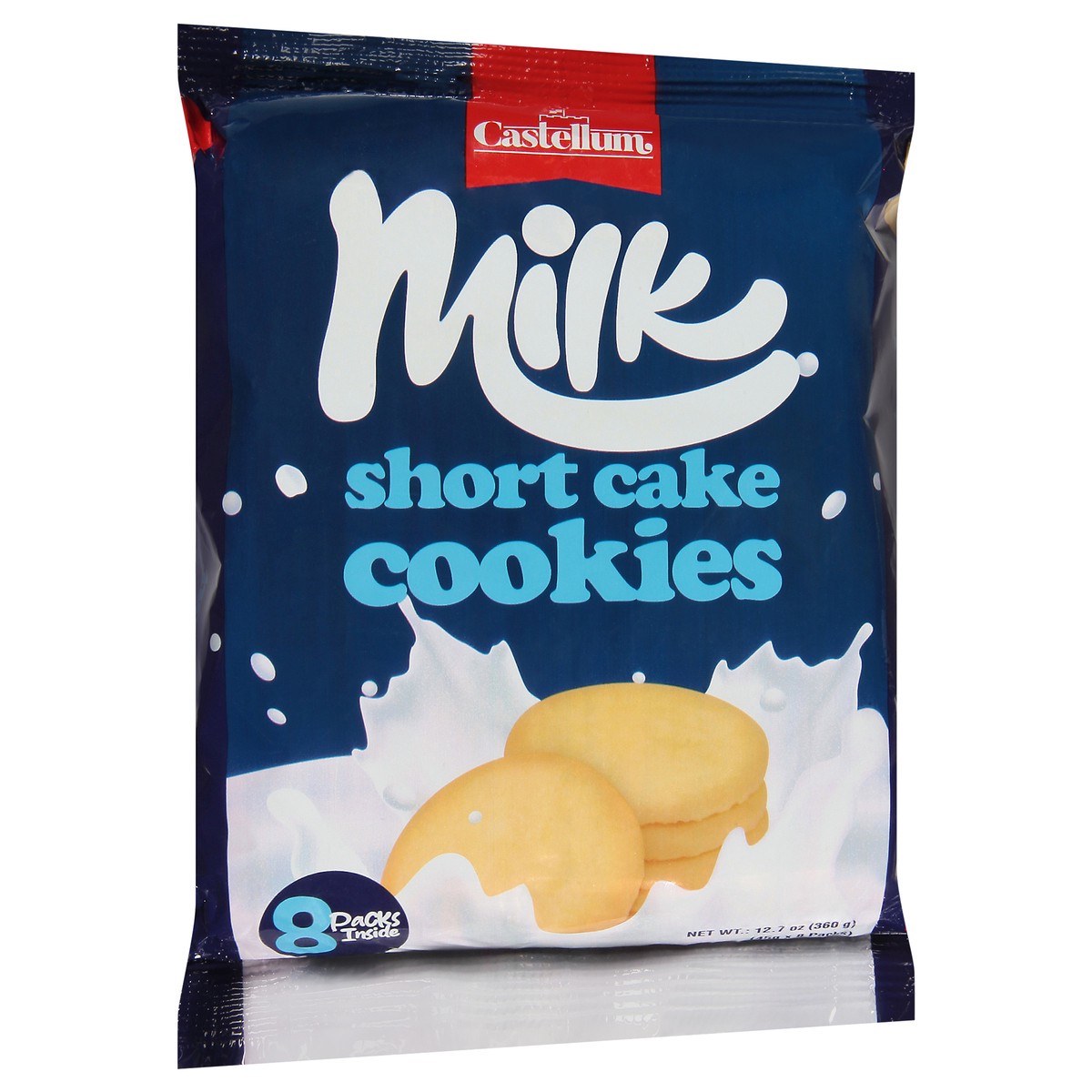 slide 6 of 13, Castellum Milk Cookies 8 - 45 g Packs, 8 ct