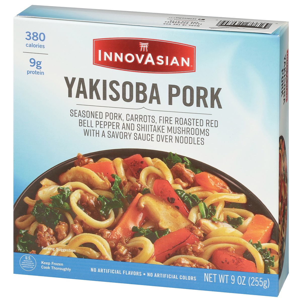 slide 10 of 11, InnovAsian Yakisoba Pork 9 oz, 9 oz