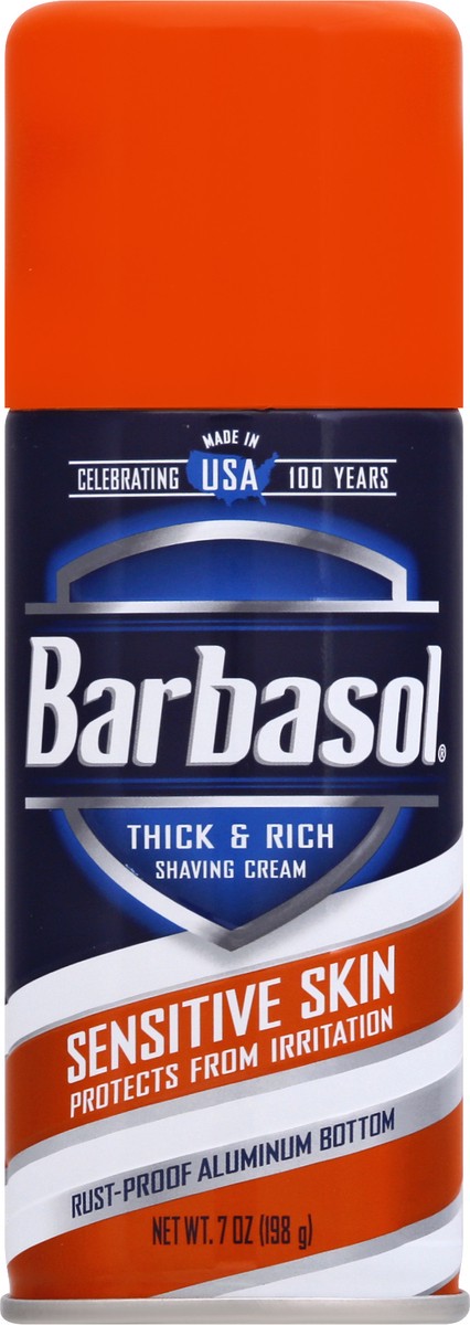 slide 1 of 9, Barbasol Shave Cream Sensitive, 7 oz