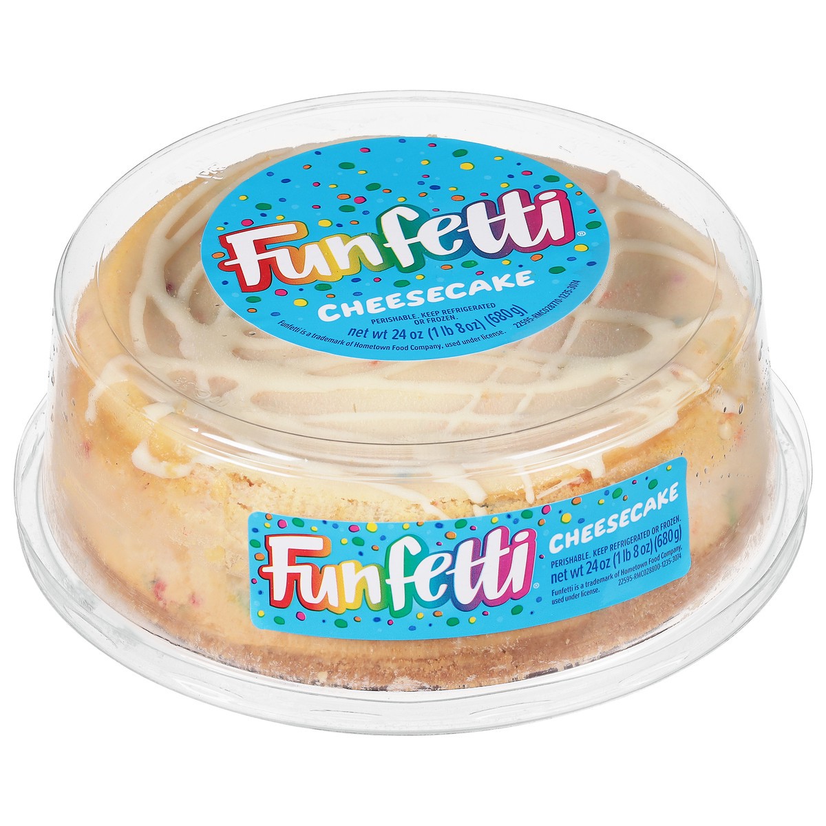 slide 2 of 14, Funfetti Cheesecake 24 oz, 24 oz