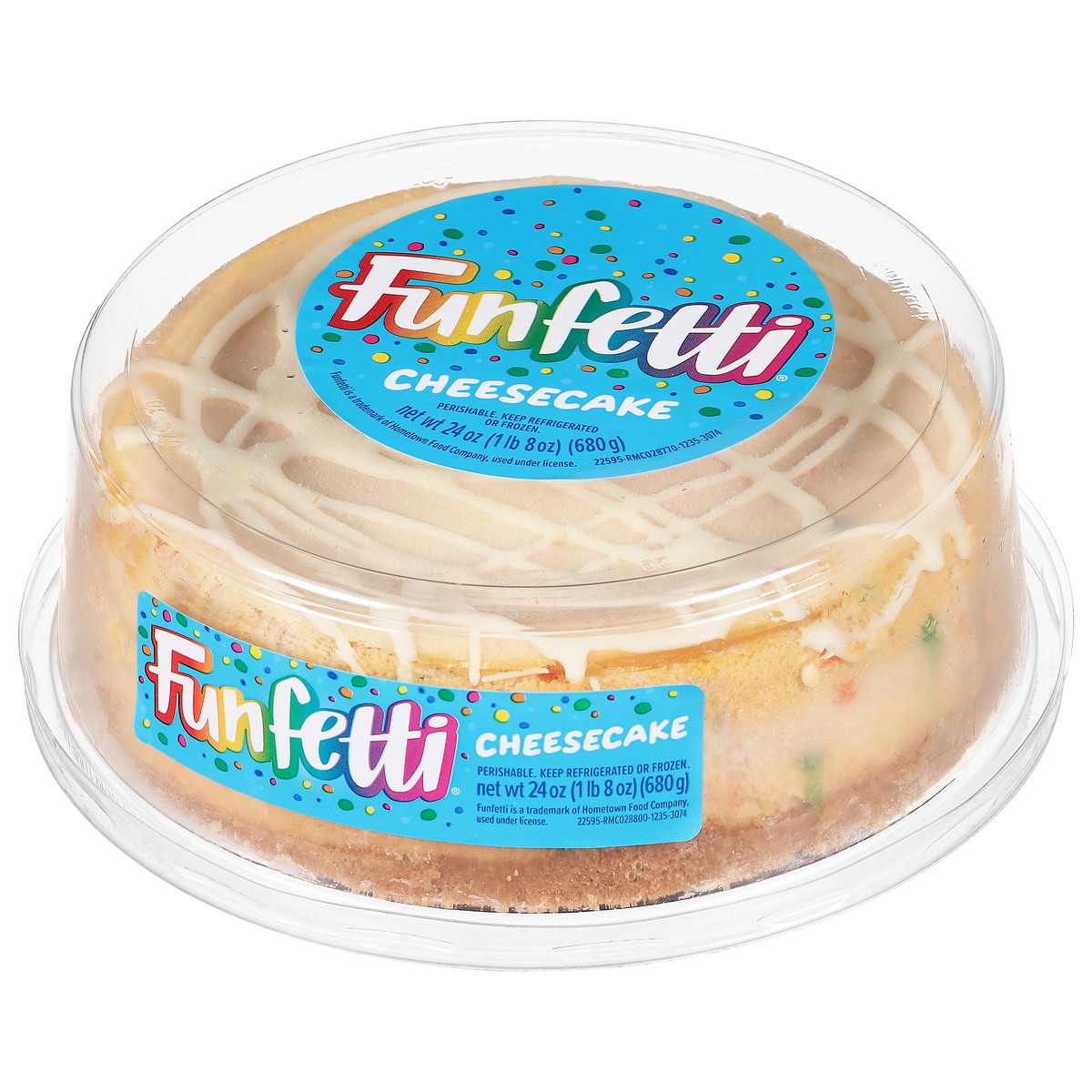 slide 10 of 14, Funfetti Cheesecake 24 oz, 24 oz