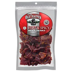 Old Trapper Hot & Spicy Beef Jerky - 10 oz