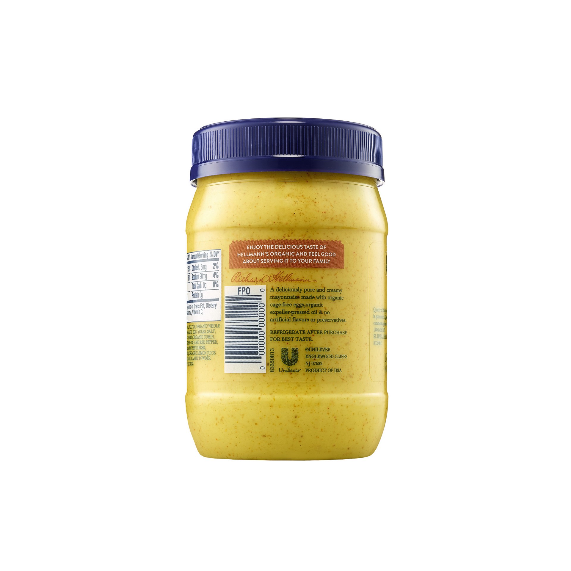 slide 2 of 3, Hellmann's Mayonnaise Dressing Organic Mild Curry, 15 oz, 15 oz