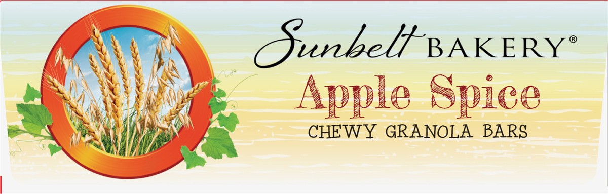 slide 4 of 9, Sunbelt Bakery Chewy Apple Spice Granola Bars 10 10 ea Box, 10 ct