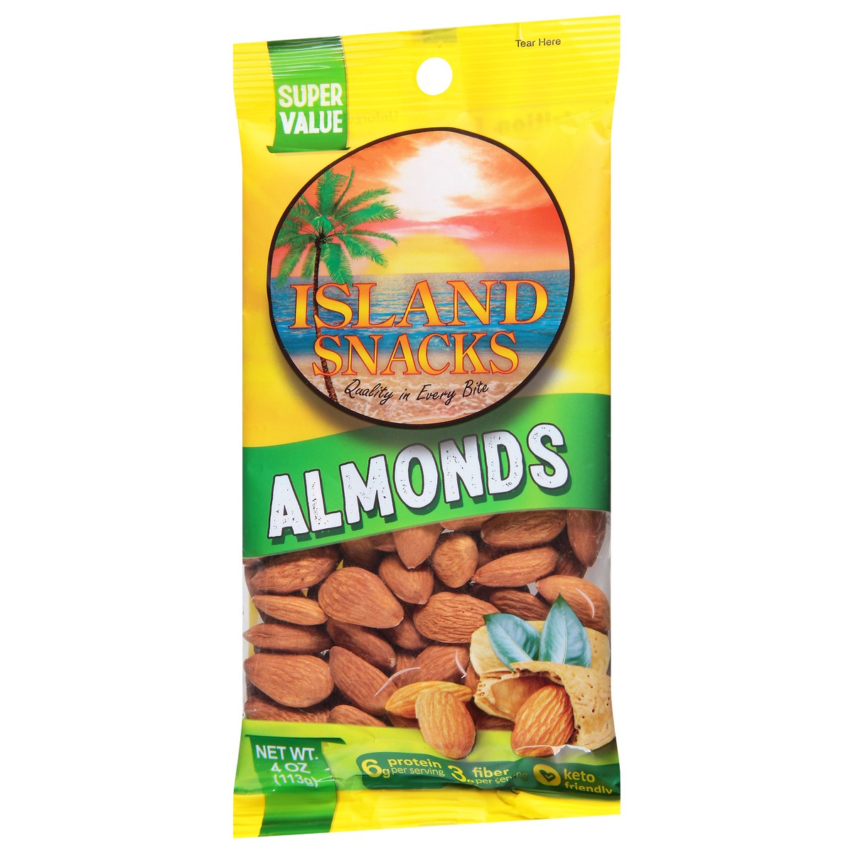 slide 5 of 13, Island Snacks Almonds Super Value 4 oz, 4 oz