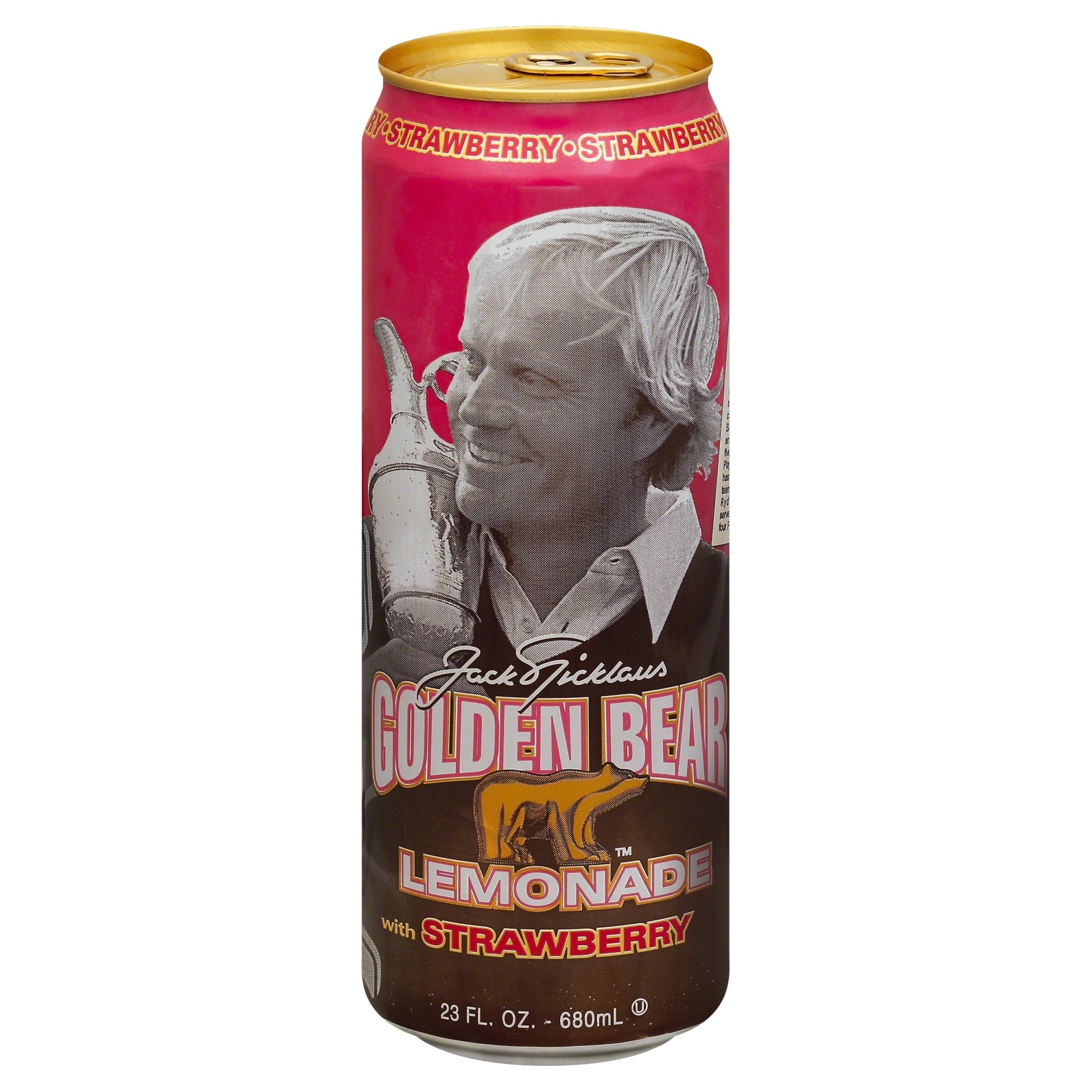 slide 1 of 1, AriZona Golden Bear Honey Lemonade, 23 fl oz