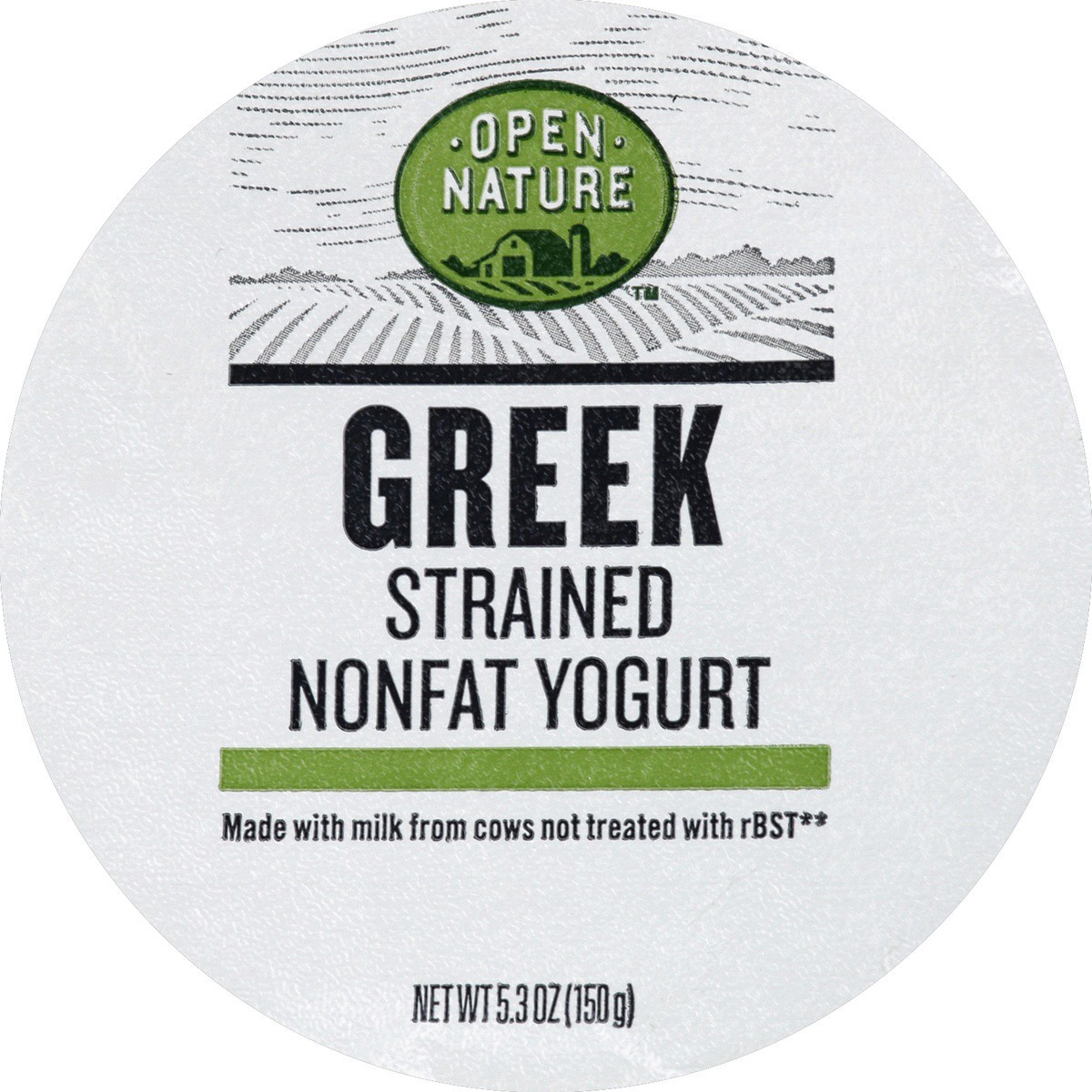 slide 2 of 3, Open Nature Greek Yogurt 2% Mango, 6 oz