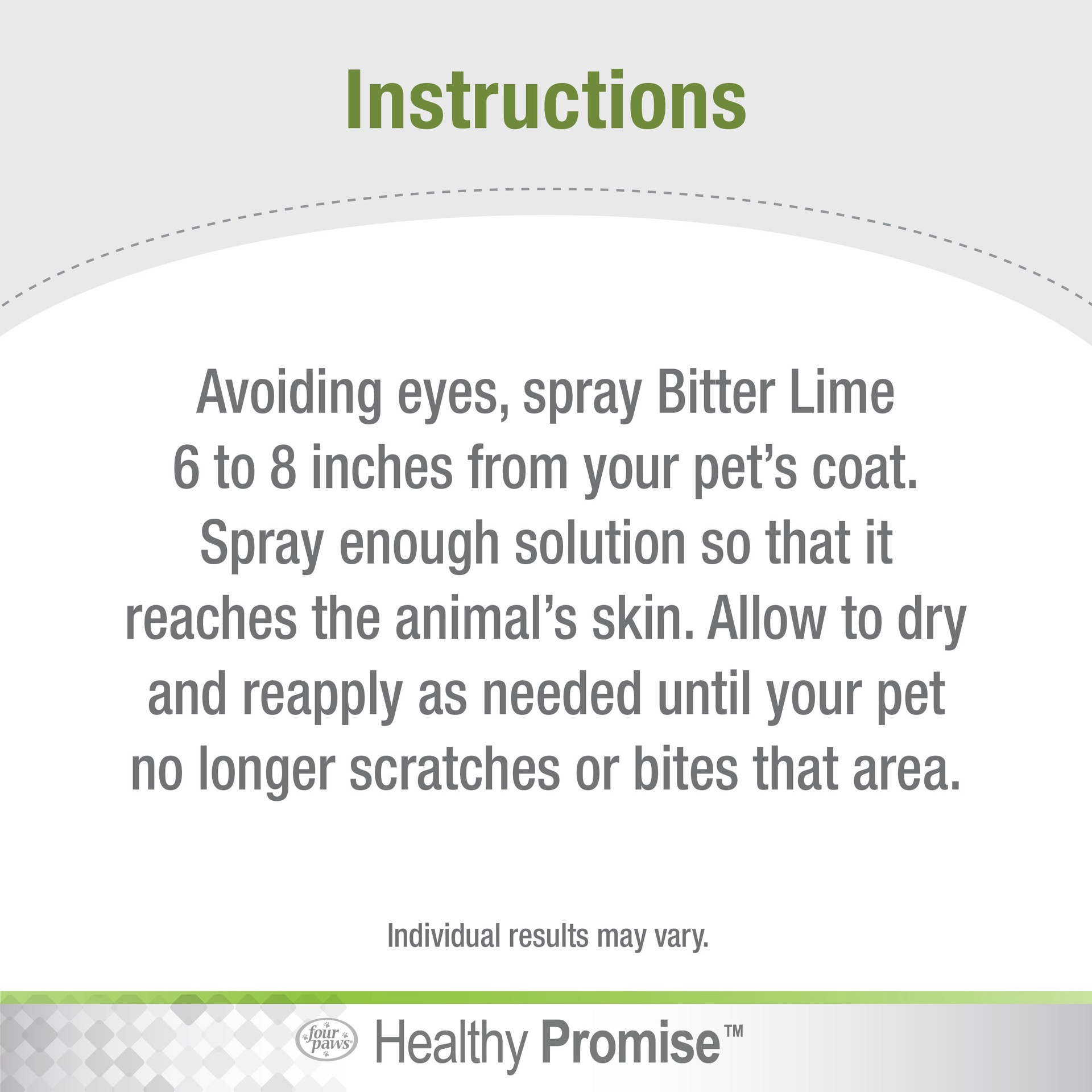 slide 2 of 10, Four Paws Healthy Promise Bitter Lime Anti Chew Spray for Dogs and Cats Bitter Lime Flavor 8 Ounces, 1 ct