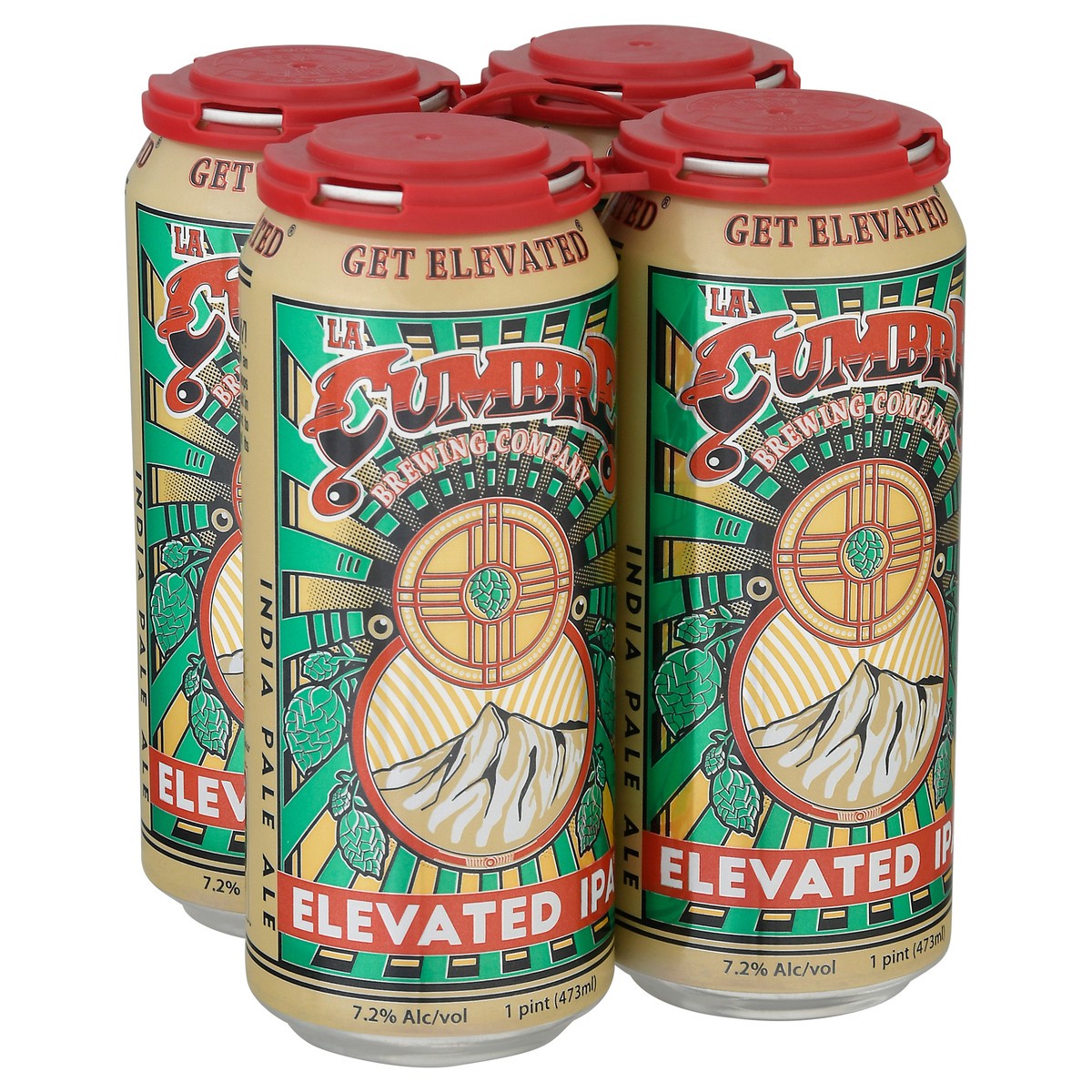 slide 9 of 9, La Cumbre Brewing Company Elevated IPA Beer 4 ea, 4 ct; 16 fl oz
