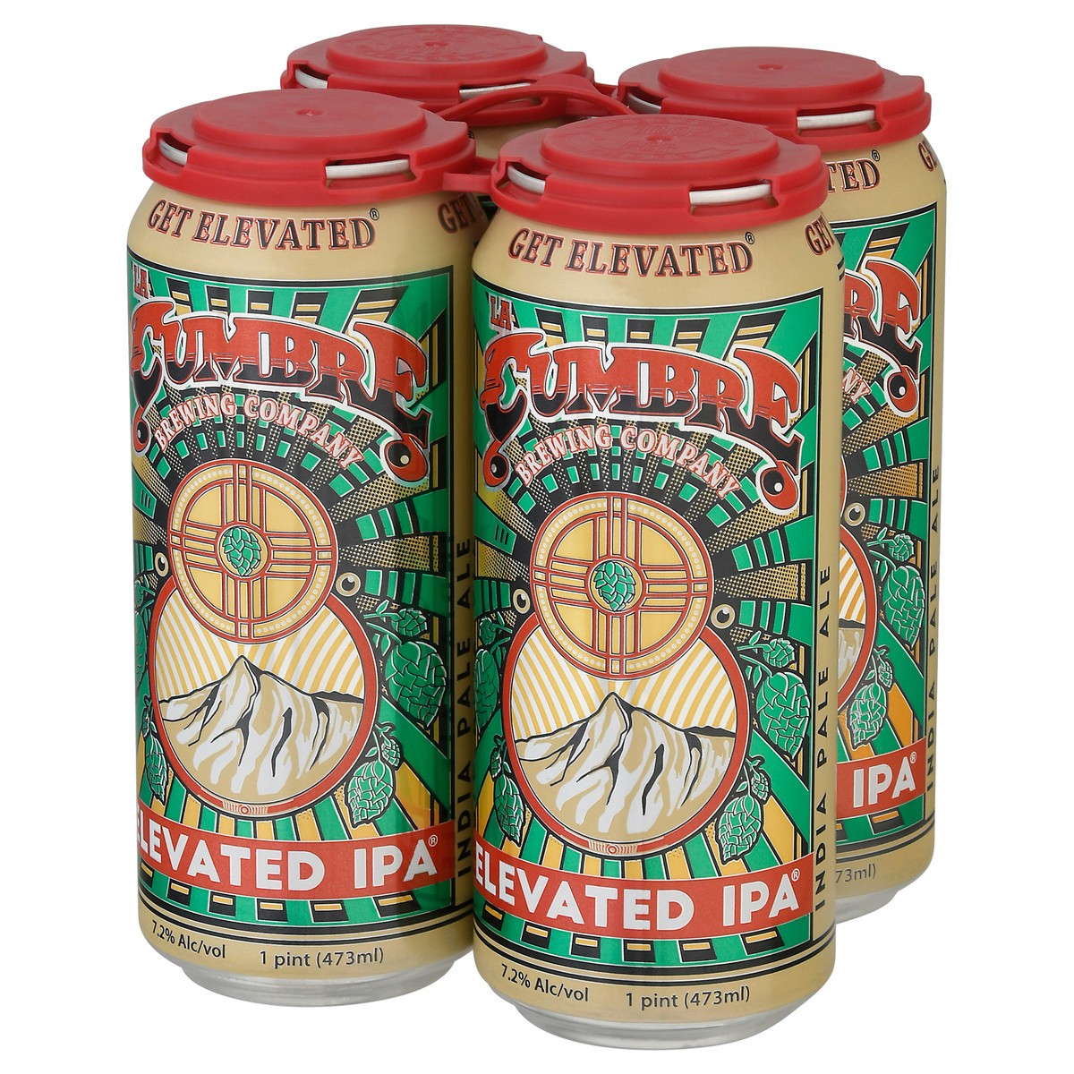 slide 3 of 9, La Cumbre Brewing Company Elevated IPA Beer 4 ea, 4 ct; 16 fl oz