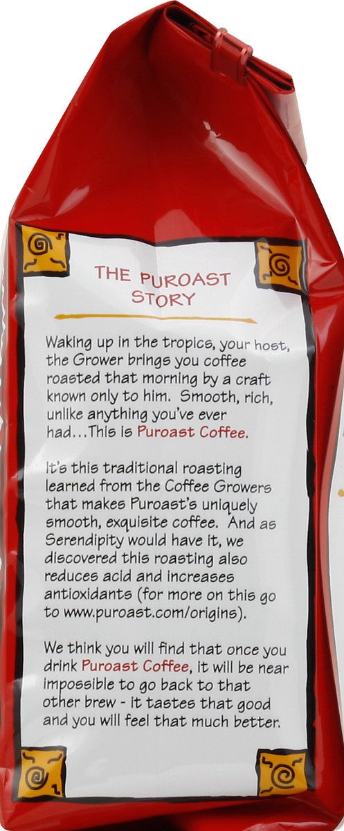 slide 7 of 11, Puroast Ground Medium Roast Low Acid House Blend Coffee 12 oz, 12 oz