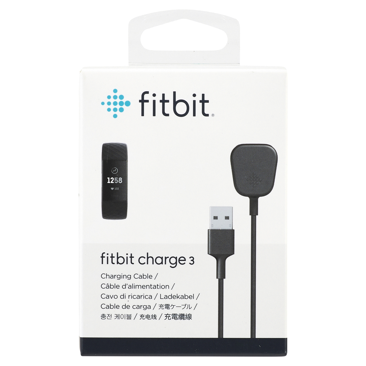 slide 1 of 1, Fitbit Charge 3 Charging Cable, 1 ct
