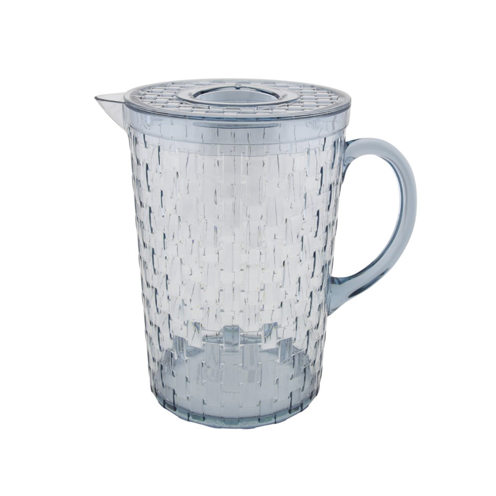 slide 1 of 1, SDS for HD Designs Woven Pitcher - Light Blue, 1 ct