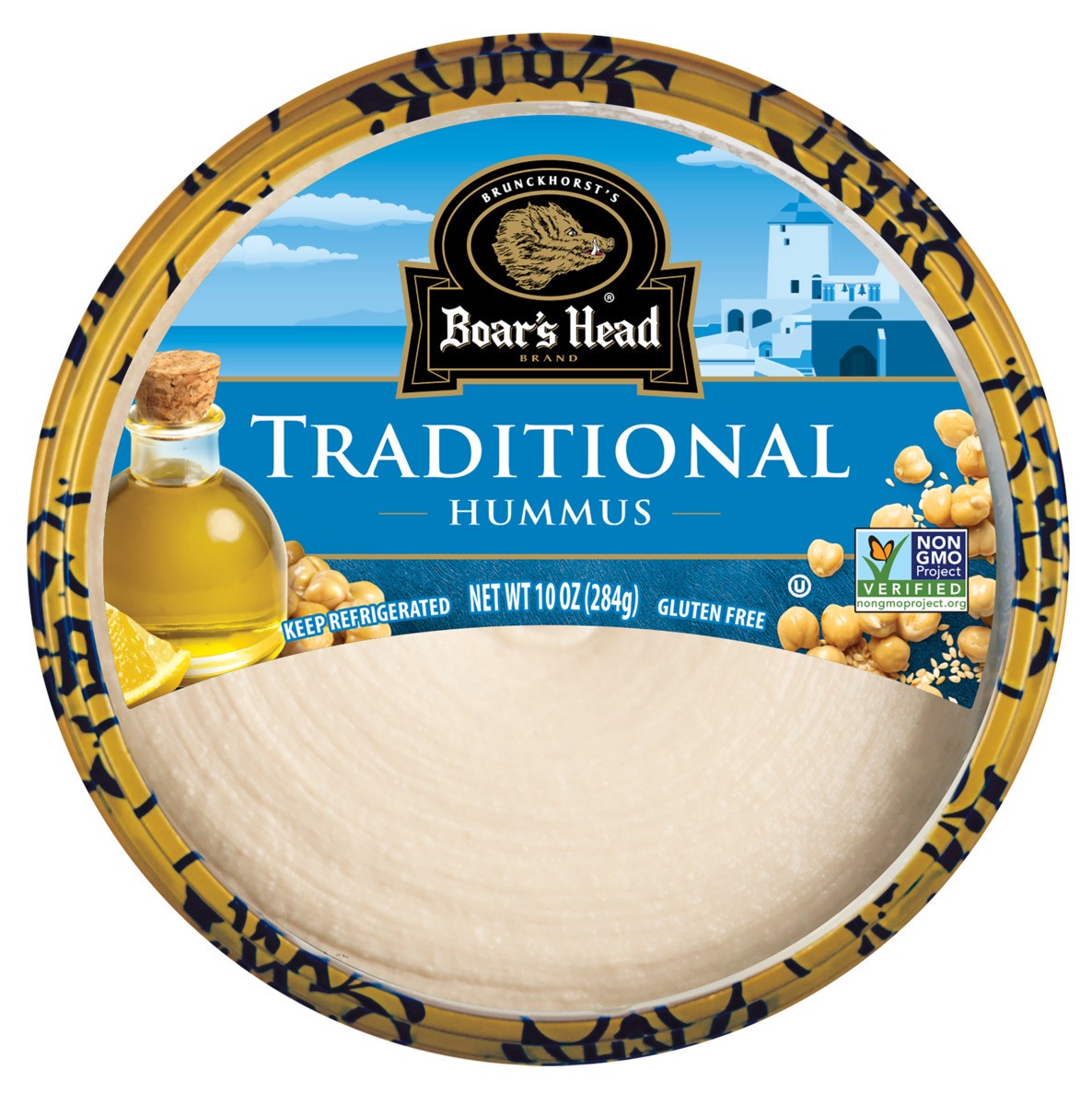 slide 1 of 9, Boar's Head Traditional Hummus, 10 oz