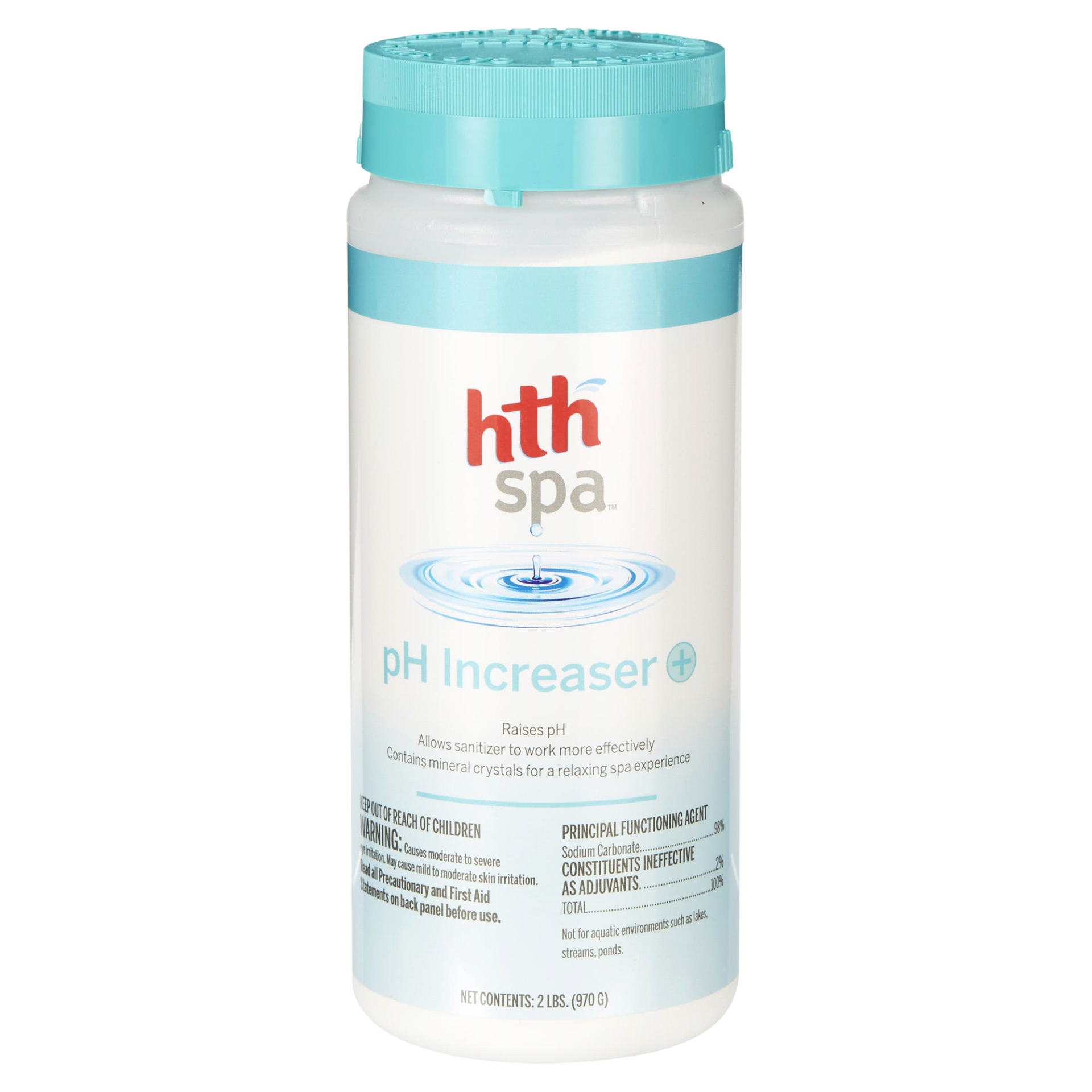 slide 1 of 1, hth Spa pH Increaser, 2 lb