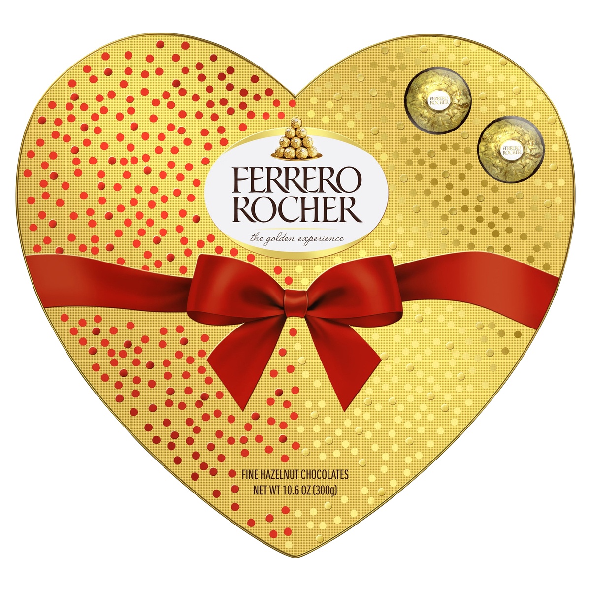 slide 1 of 1, Ferrero Rocher Heart, 1 ct