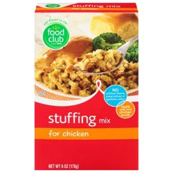 Food Club Stuffing Mix, Chicken Flavored - 6 oz