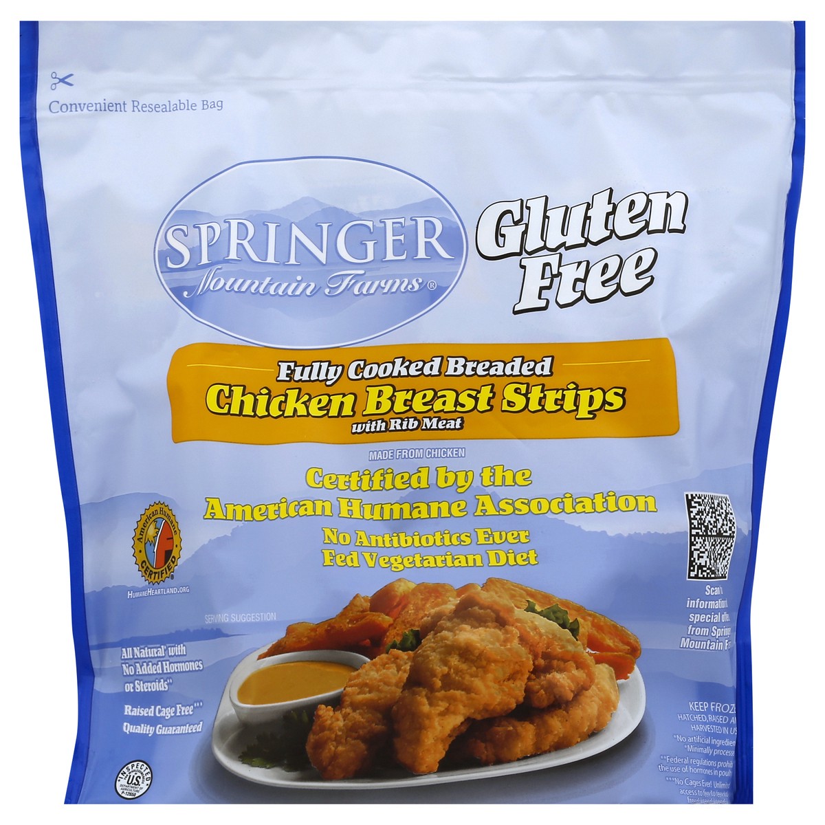 slide 5 of 6, Springer Mountain Farms Chicken Breast Strips 24 oz, 24 oz