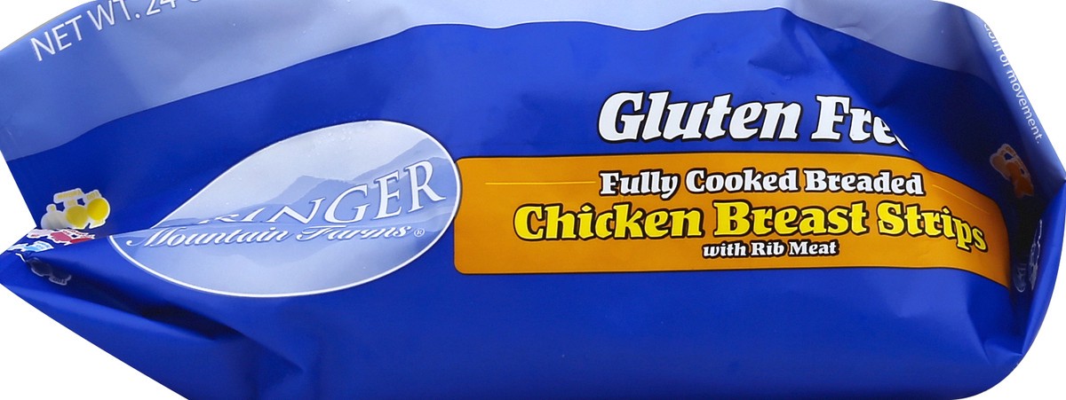slide 4 of 6, Springer Mountain Farms Chicken Breast Strips 24 oz, 24 oz