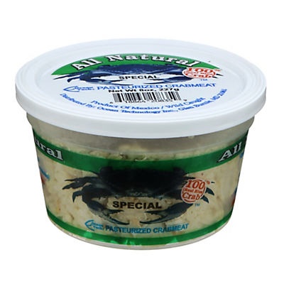 slide 1 of 1, Ocean Tech Special Pasteurized Crab Meat, 8 oz
