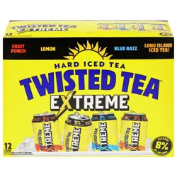 Twisted Tea Extreme Variety Pack Hard Iced Tea, 12 Pack 12 fl oz Cans