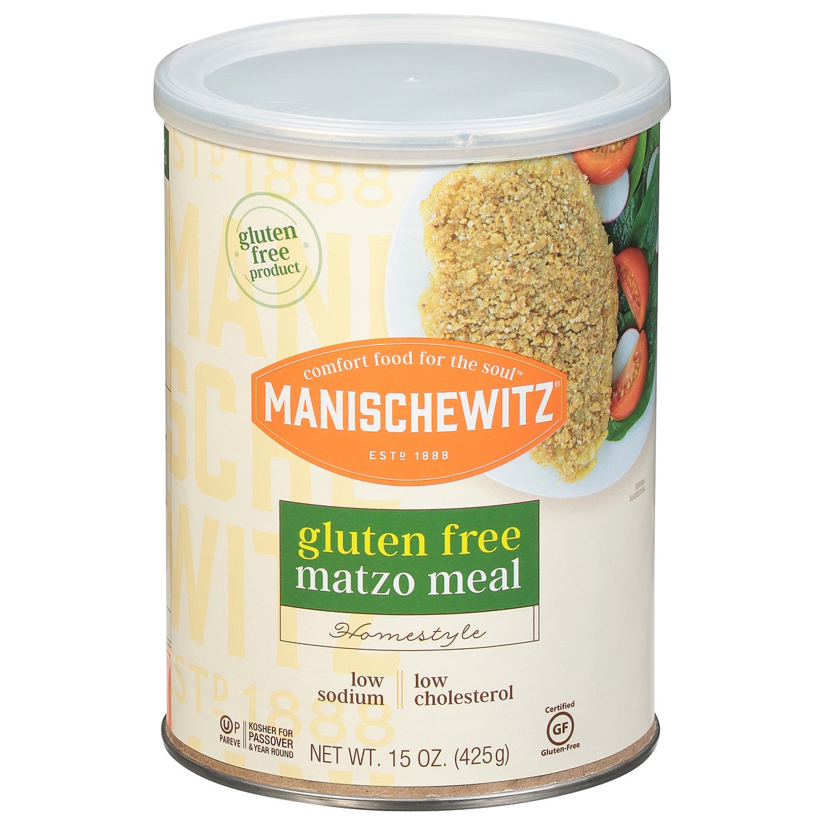 slide 1 of 9, Manischewitz Gluten Free Matzo Meal 15 oz, 15 oz