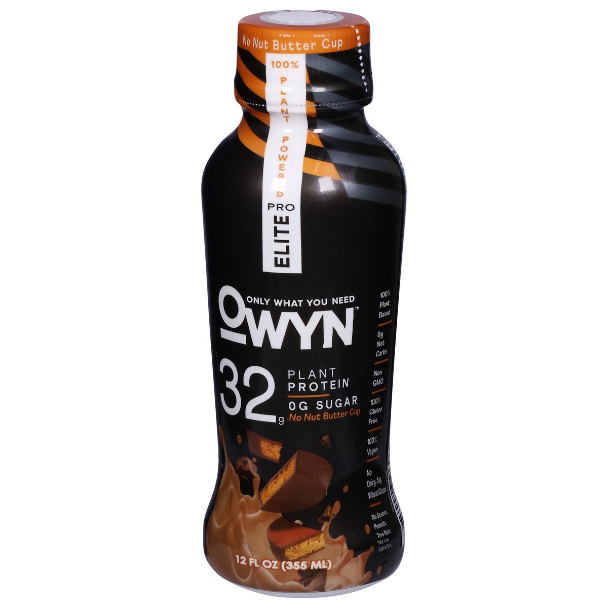 slide 9 of 9, OWYN Pro Elite No Nut Butter Cup Protein Shake 12 fl oz, 12 fl oz