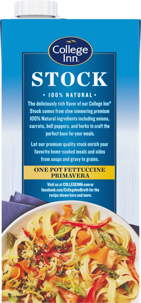 slide 3 of 7, College Inn Vegetable Stock, 32 oz. Carton, 32 oz