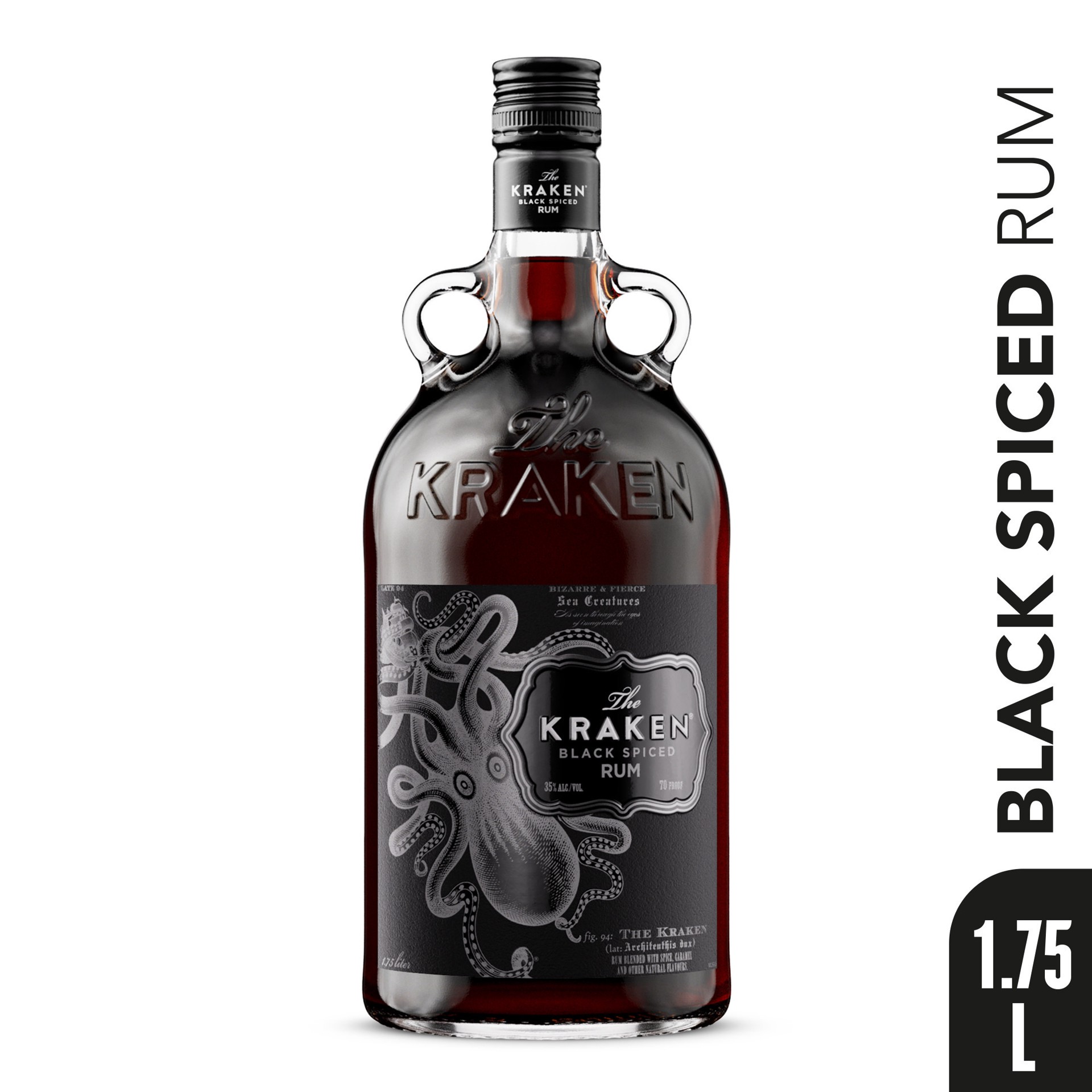 slide 1 of 5, Kraken 70 Proof - 1.75 L, 1.75 liter