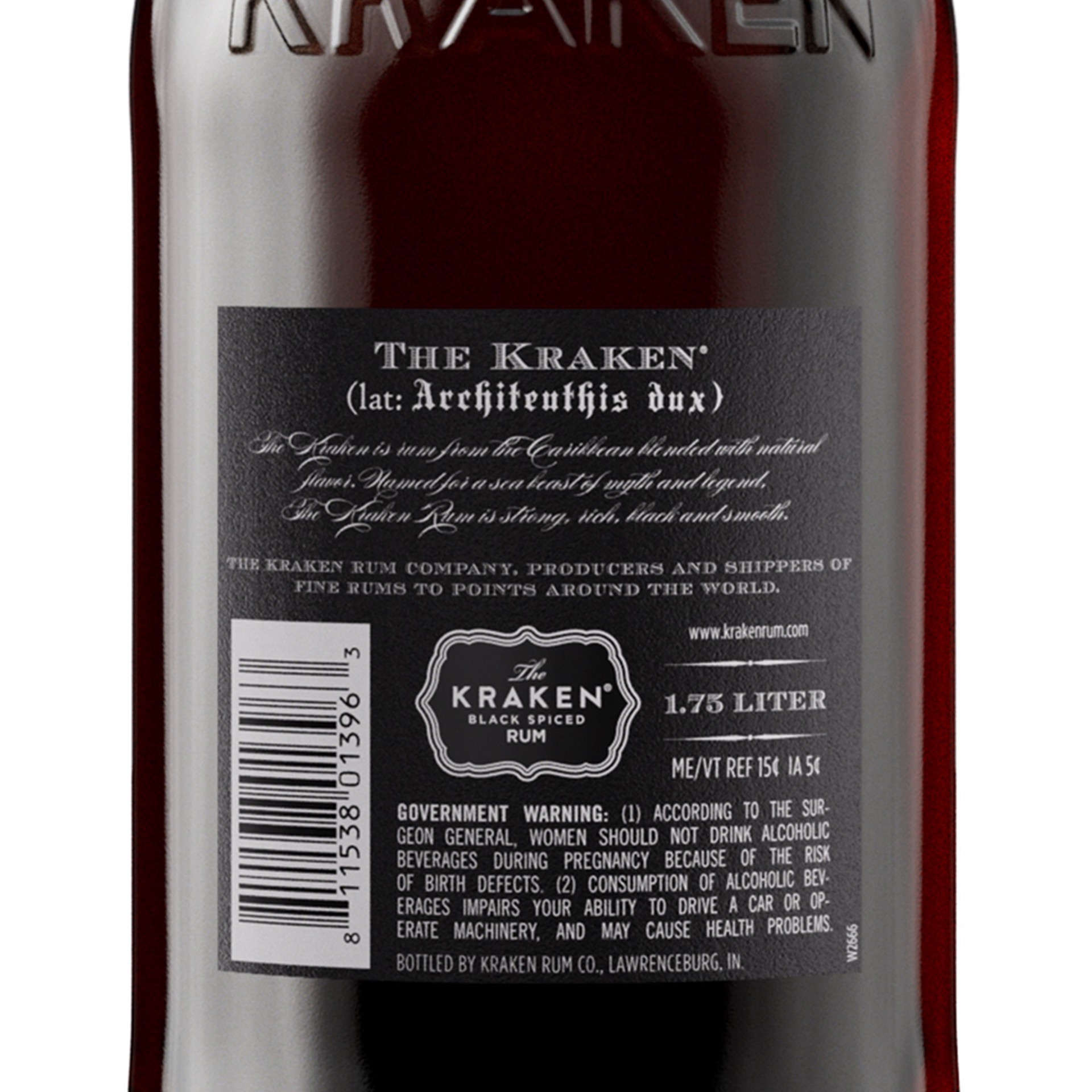 slide 4 of 5, Kraken 70 Proof - 1.75 L, 1.75 liter