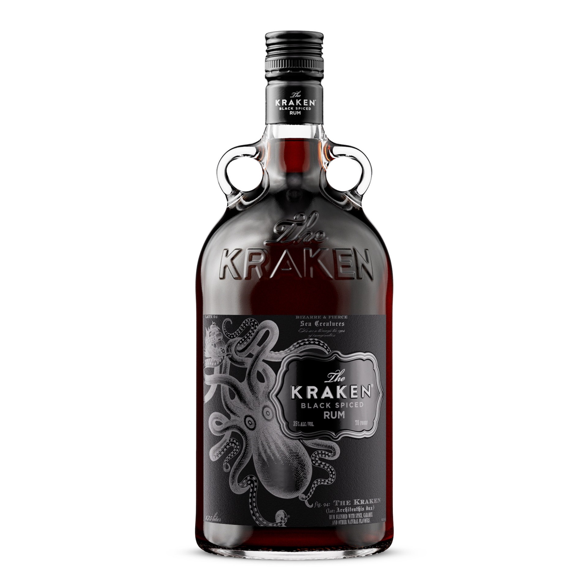 slide 1 of 5, Kraken 70 Proof - 1.75 L, 1.75 liter