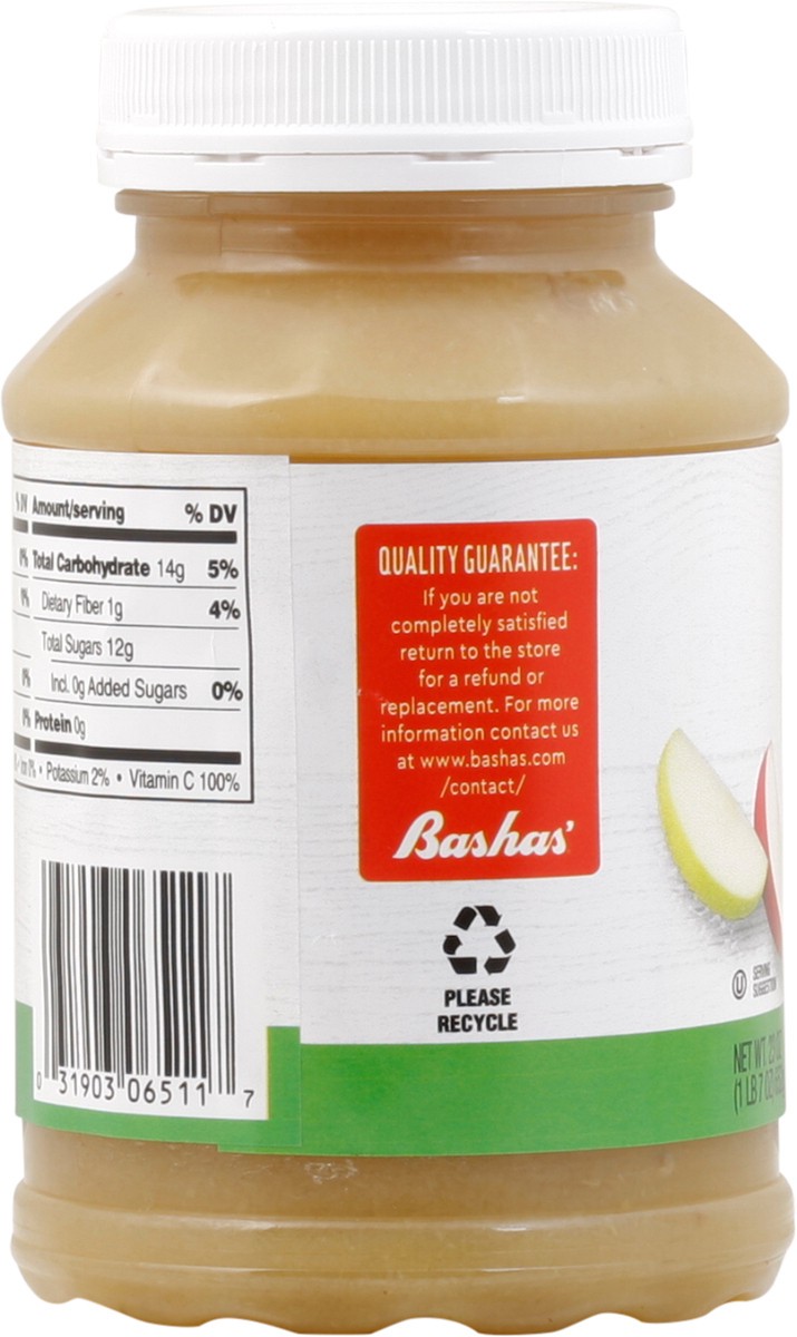 slide 10 of 13, Bashas Applsauce Unswetnd 23oz, 23 oz