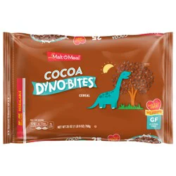 Malt-O-Meal Cocoa Dyno Bites Gluten Free Breakfast Cereal, 25 OZ Bag