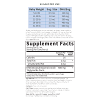 slide 5 of 5, Garden of Life Baby Plant DHA Liquid, 1 ct