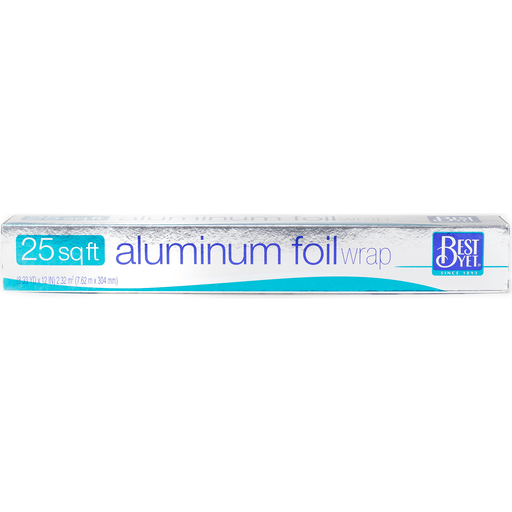 slide 1 of 1, Best Yet Aluminum Foil Standard Ecobox, 25 sq ft