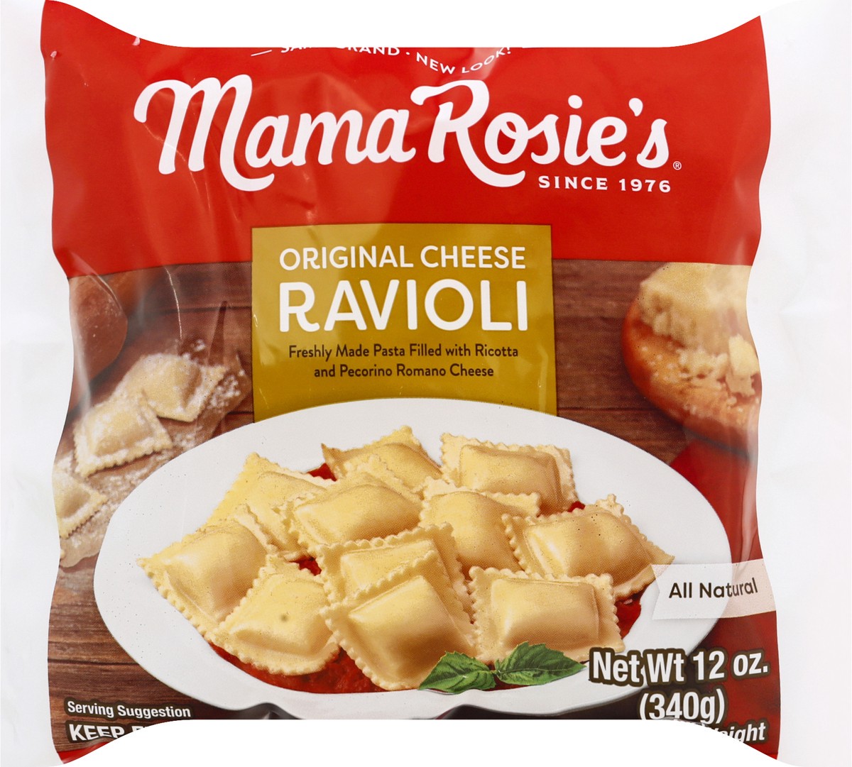 slide 9 of 10, Mama Rosie's Original Cheese Ravioli 12 oz, 12 oz