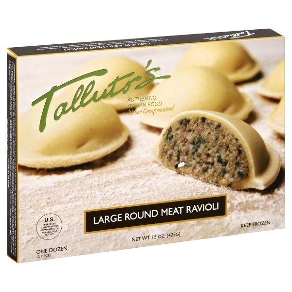 slide 1 of 1, Talluto's Large Meat Ravioli, 15 oz