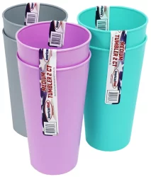 American Maid Medium Tumblers 2 Count - Assorted