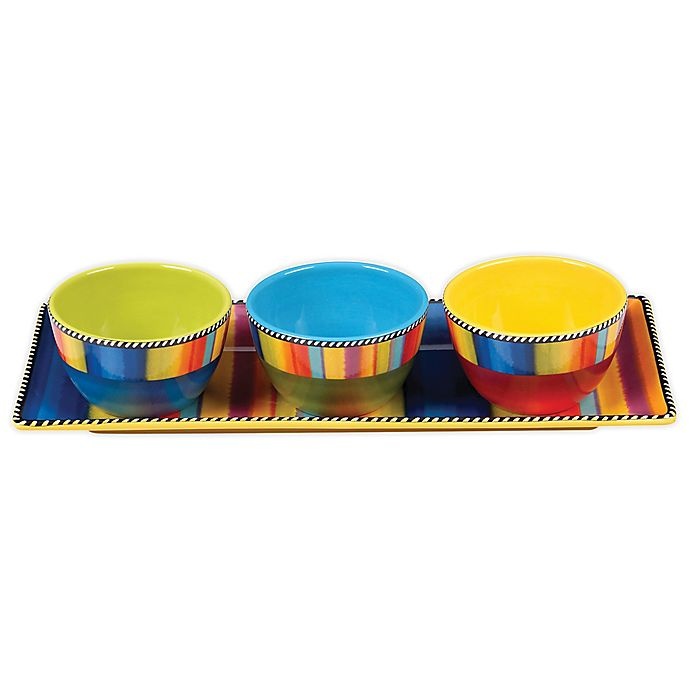 slide 1 of 1, Certified International Sierra Serving Set, 4 ct