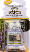 slide 1 of 1, Yankee Candle Ultimate Car Jar Lavender Vanilla Air Freshener, 1 ct