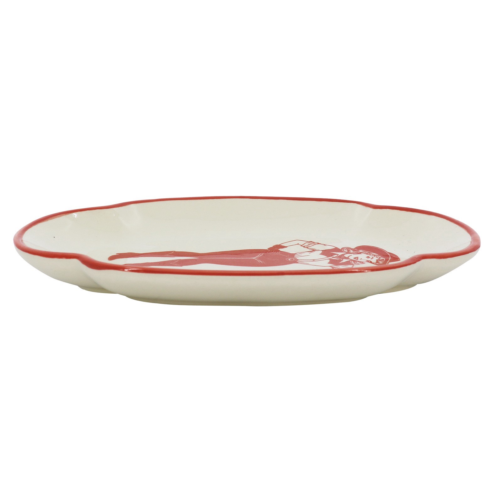 slide 2 of 3, 8.25" Pink Cowgirl Ceramic Dish By Ashland, 8.25 in