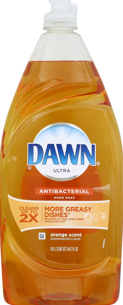 slide 1 of 8, Dawn Hand Soap/Dishwashing Liquid 34.2 oz, 34.2 oz