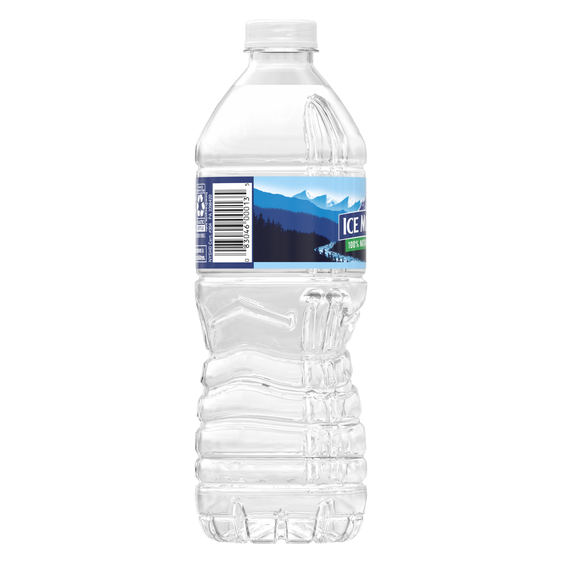 slide 3 of 4, ICE MOUNTAIN Brand 100% Natural Spring Water, 16.9-ounce plastic bottle, 16.9 fl oz