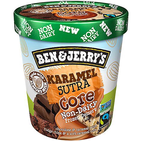 slide 1 of 1, Ben & Jerry's Karamel Sutra Core Non Dairy Frozen Dessert - 16 Oz, 16 oz