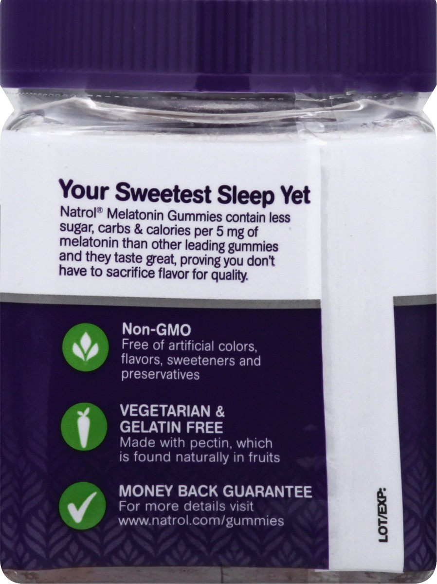 slide 4 of 9, Natrol 10mg Melatonin Gummies, Sleep Support for Adults, Melatonin Supplements for Sleeping, 60 Strawberry-Flavored Gummies, 30 Day Supply, 60 ct