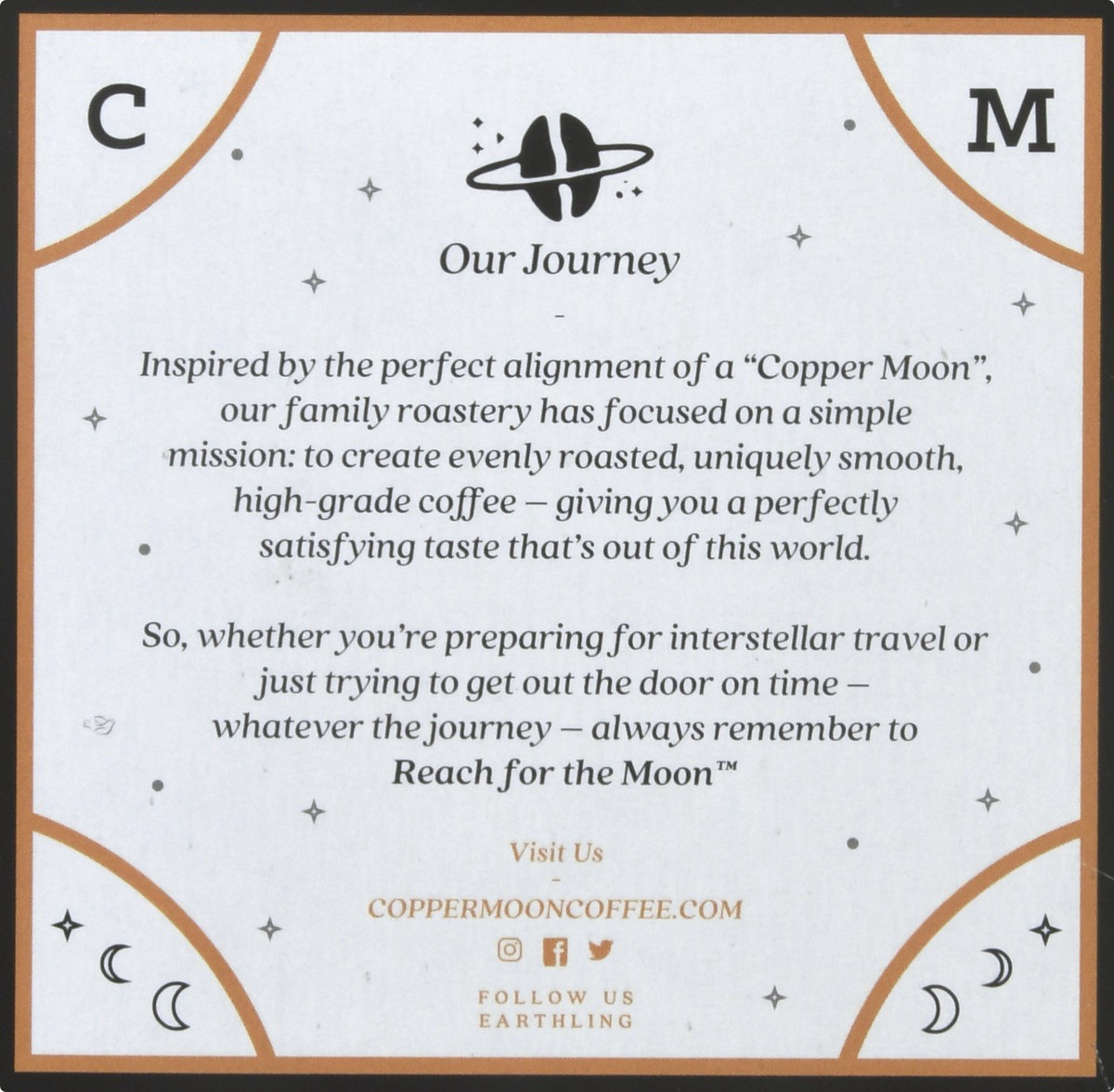 slide 6 of 9, Copper Moon Medium Roast Cups Stargazer Coffee - 4.2 oz, 12 ct